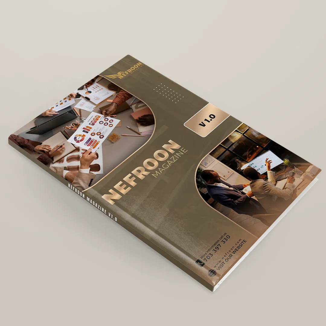 Nefroon Magazine Mockup